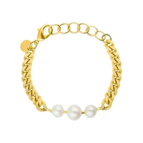 Pearl Pansar Bracelet