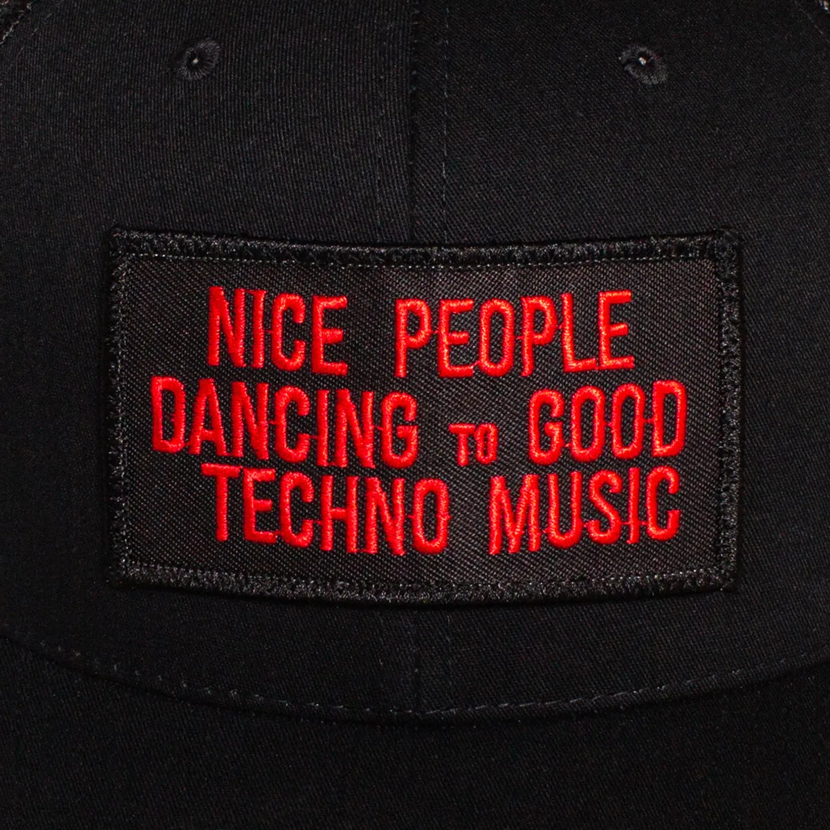 Peoples Techno - Trucker Cap - Black