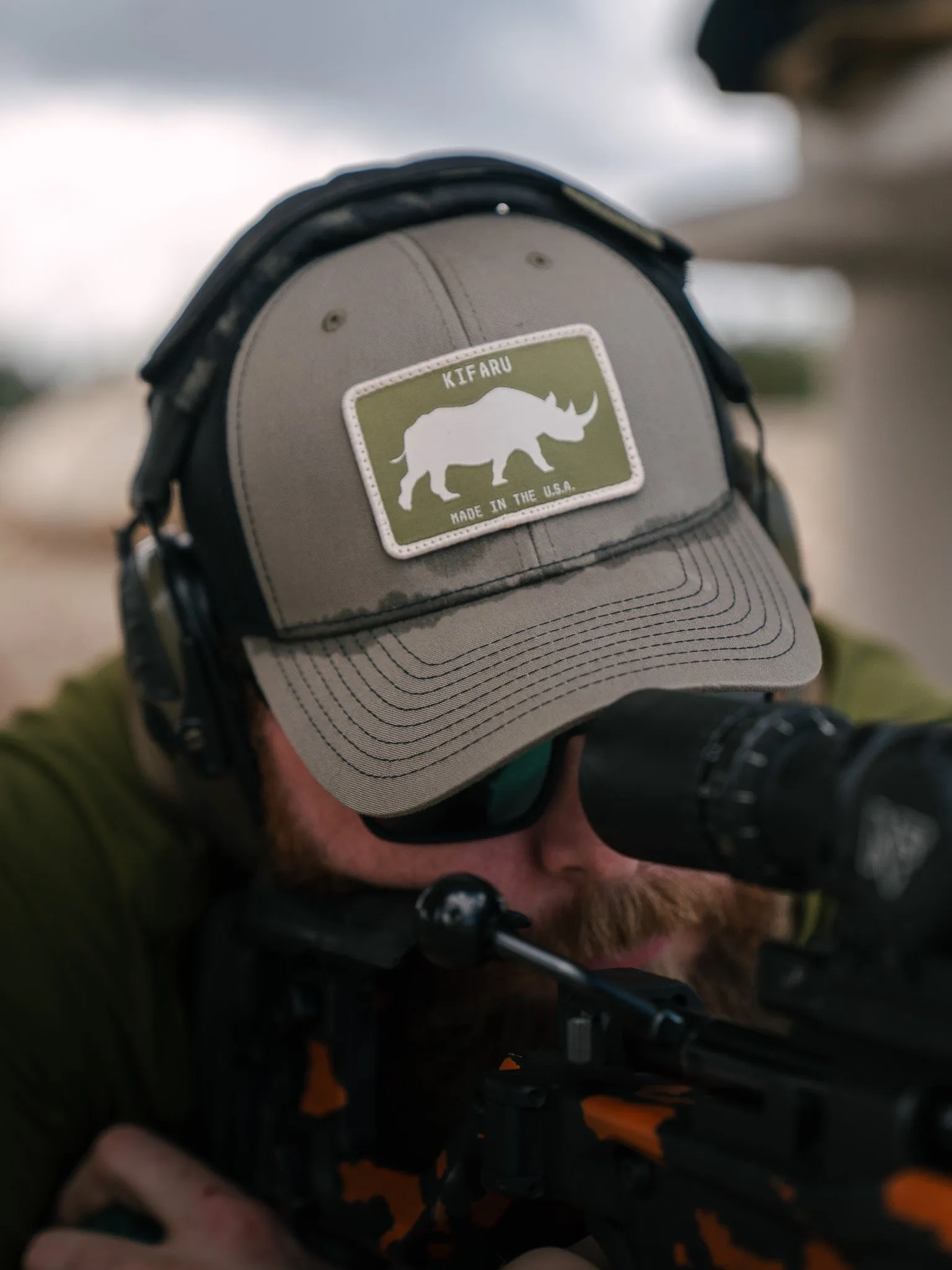 Rhino Patch Hat Green