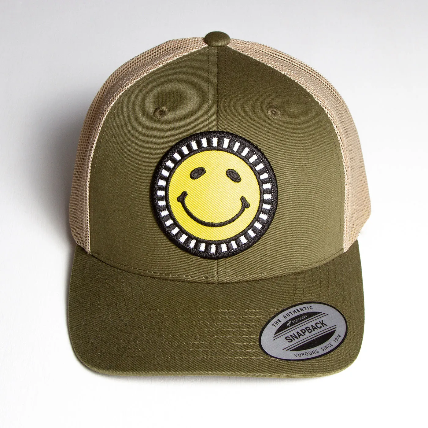 Smiley - Trucker Cap - Khaki