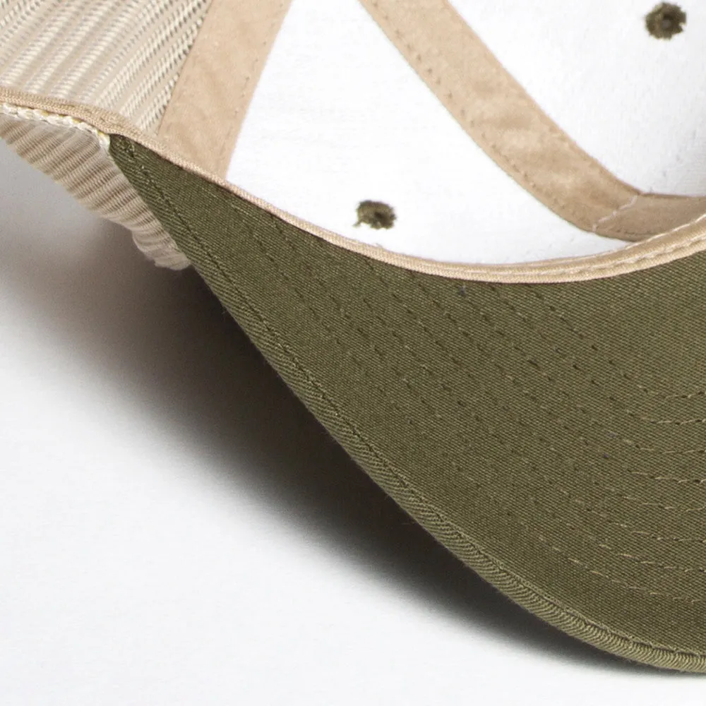 Smiley - Trucker Cap - Khaki