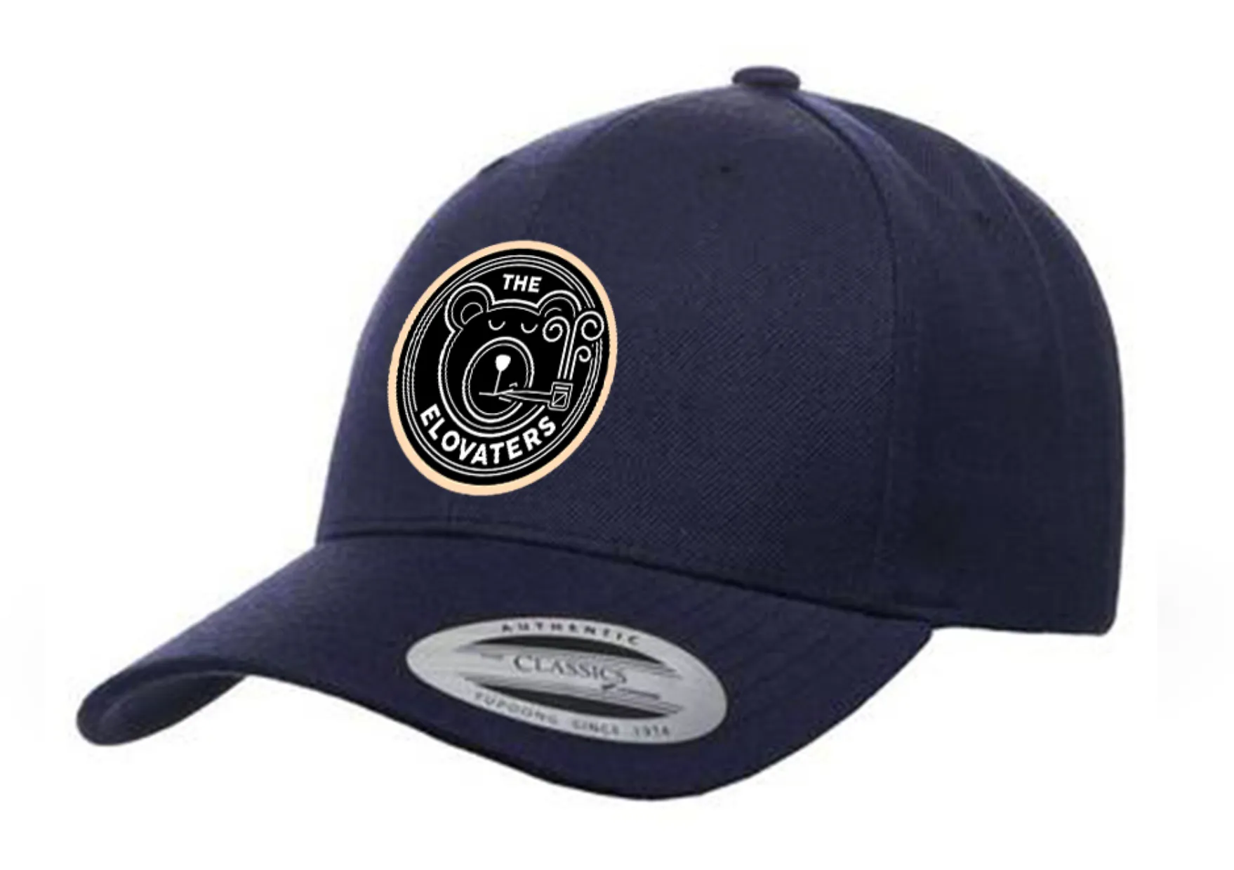 Smoking Bear Patch Hat - Navy