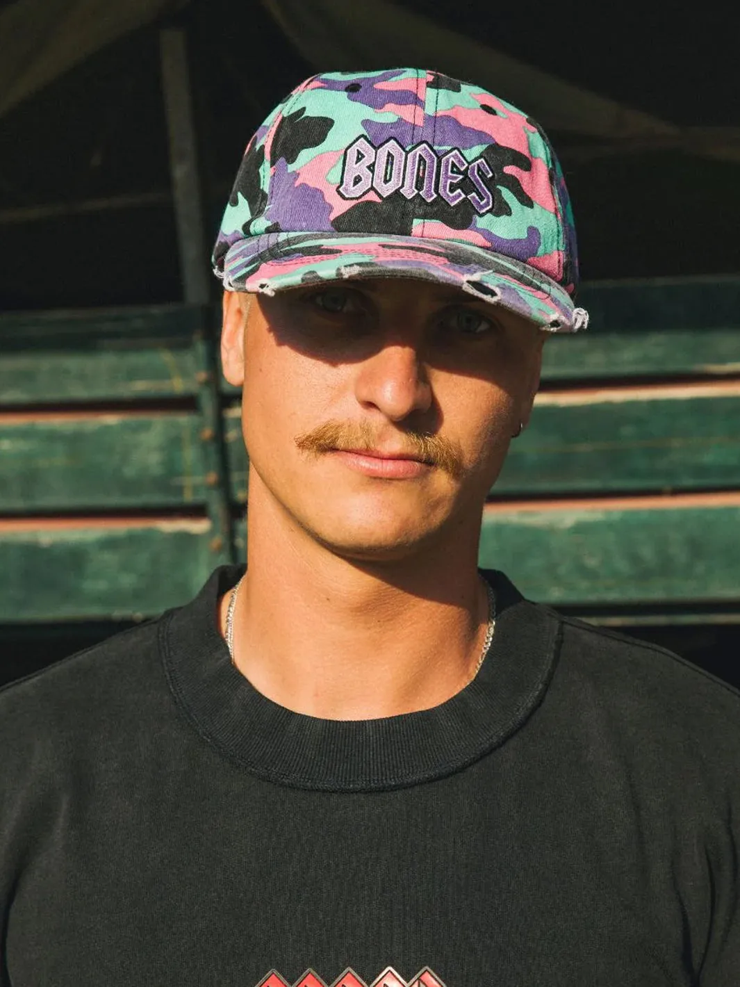 SQUEALER DAD CAP - 90S CAMO