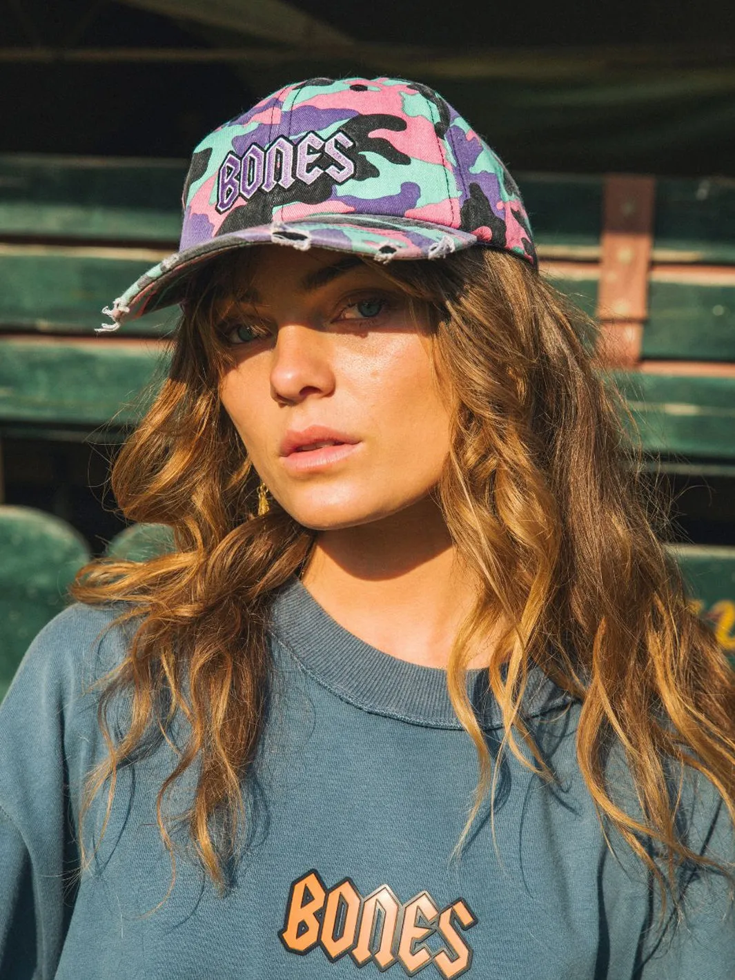 SQUEALER DAD CAP - 90S CAMO