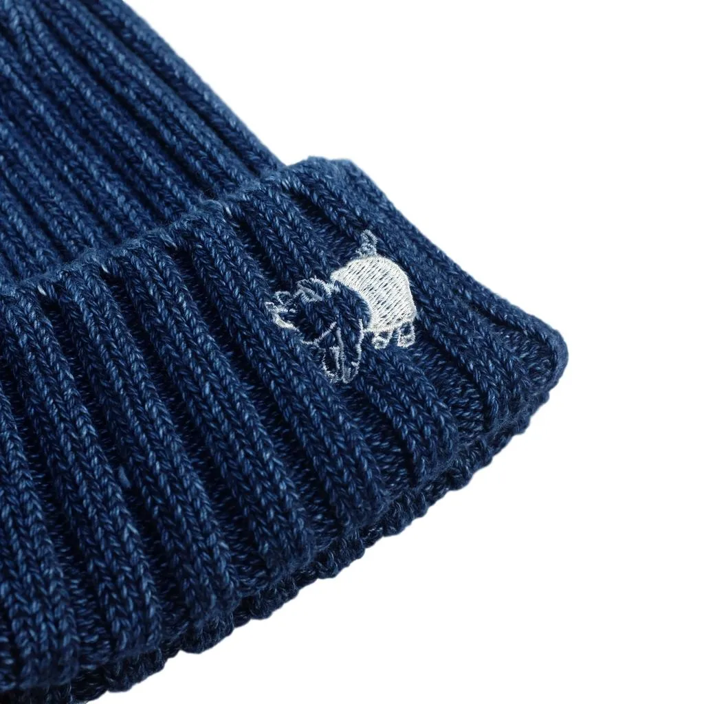 Studio D'Artisan Light Indigo Knit Beanie