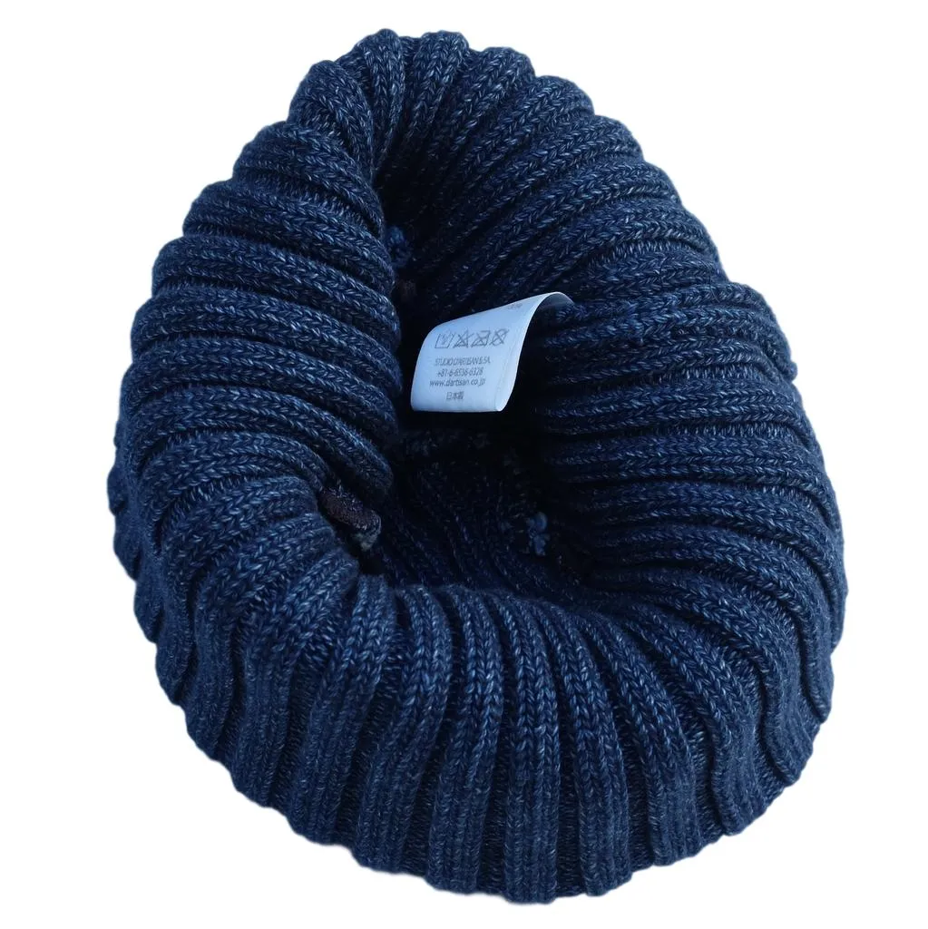 Studio D'Artisan Light Indigo Knit Beanie