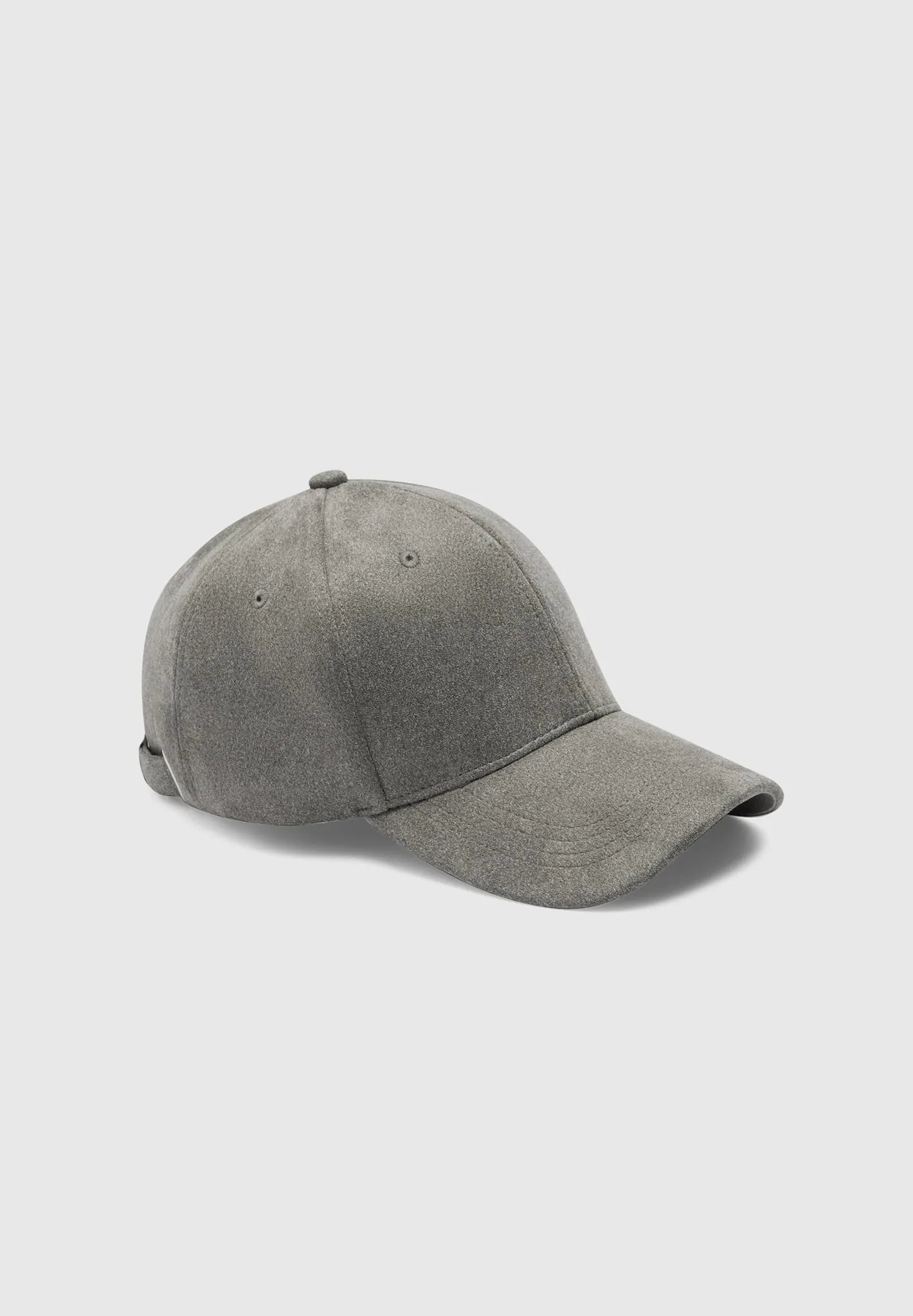 Suede Cap - Grey