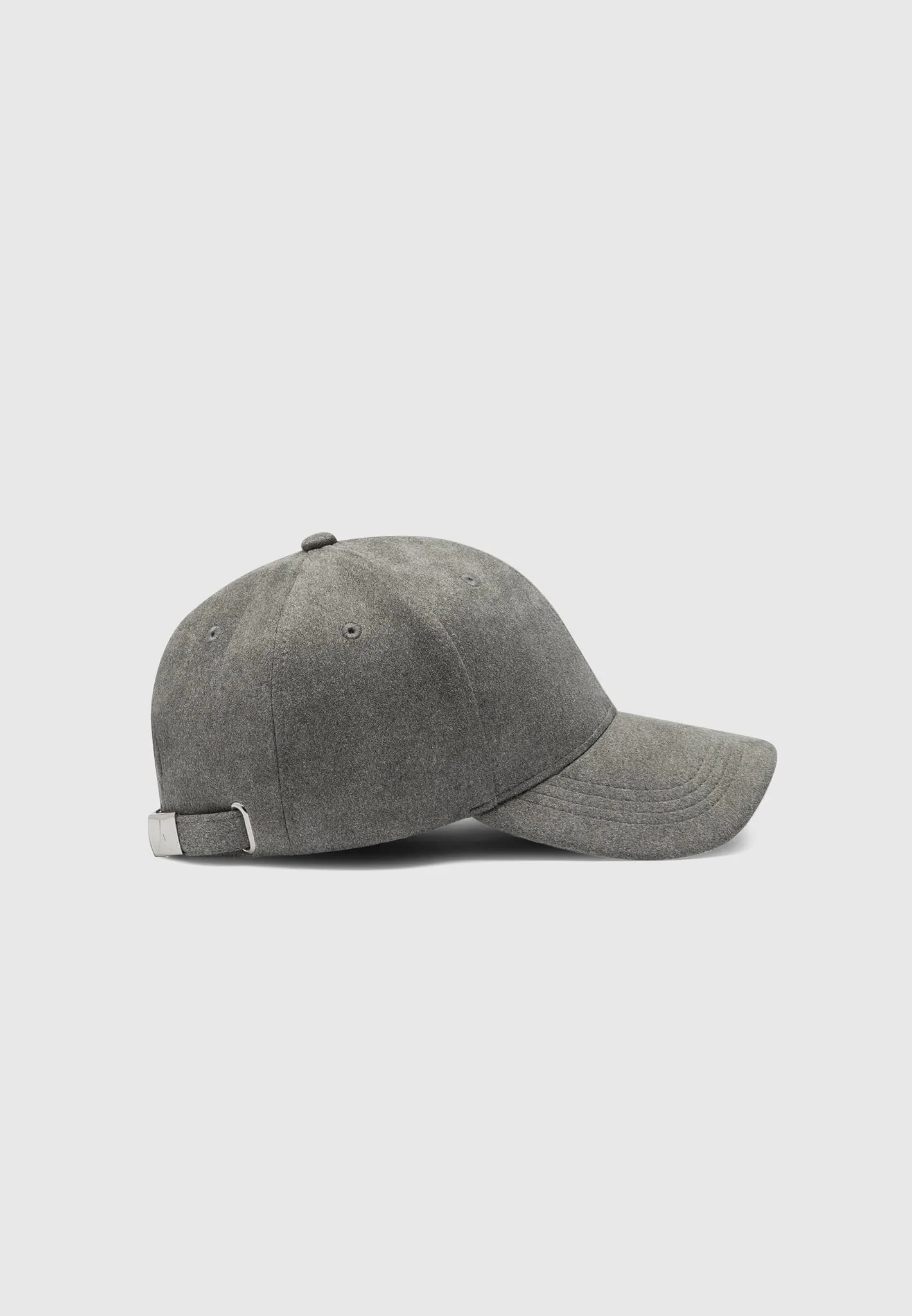 Suede Cap - Grey