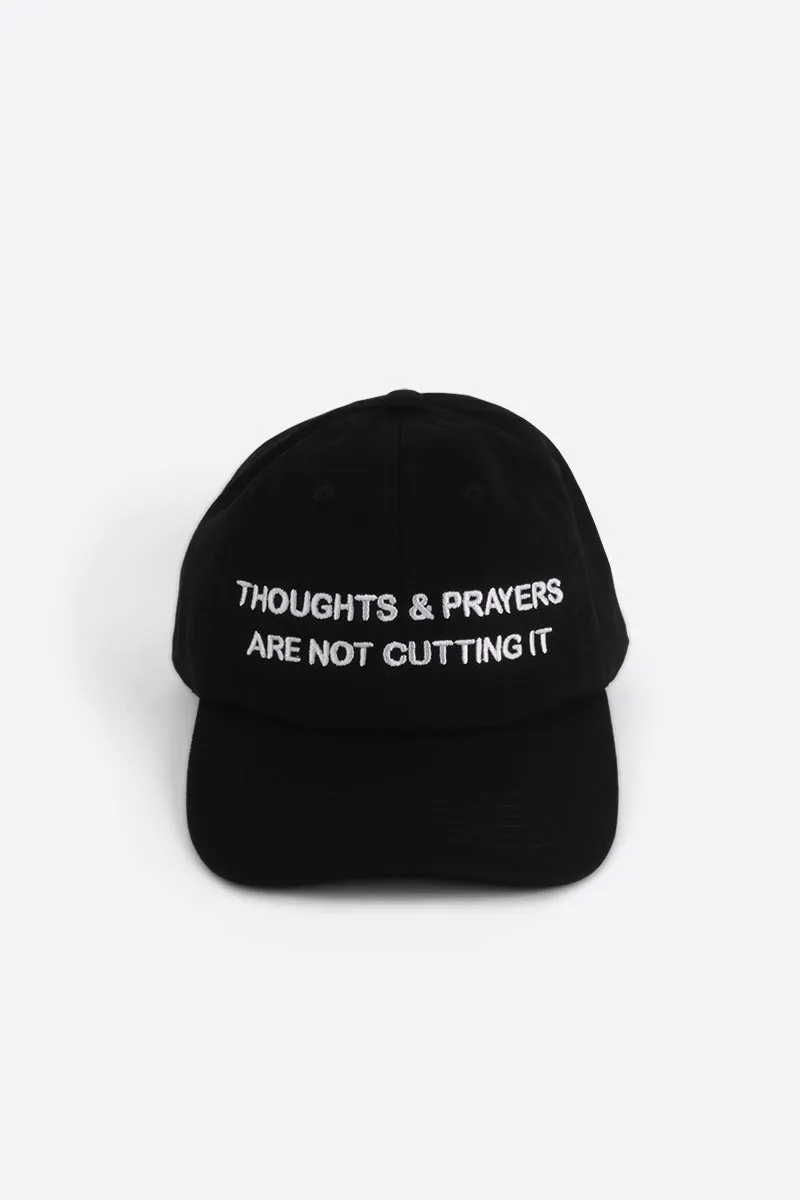 THOUGHTS & PRAYERS DAD CAP