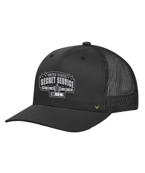 US Secret Service Snapback Trucker Hat