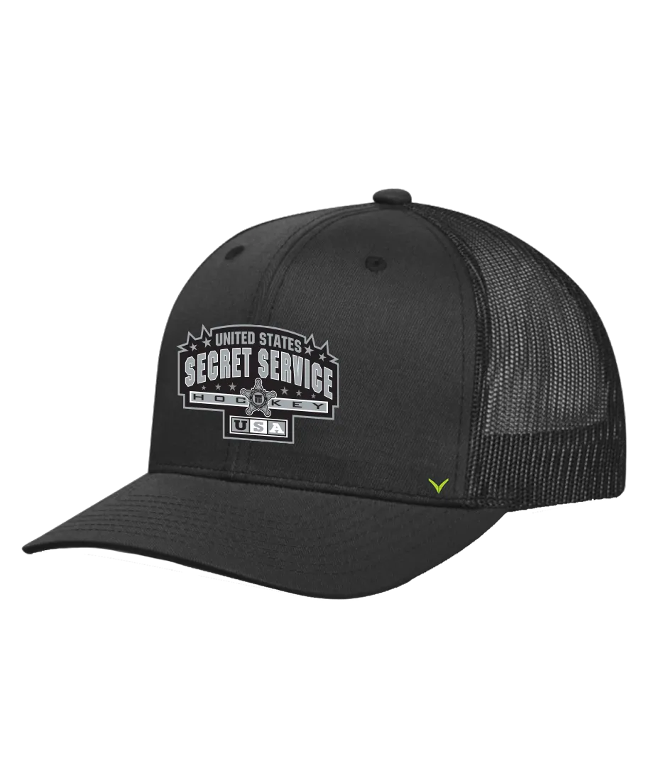 US Secret Service Snapback Trucker Hat