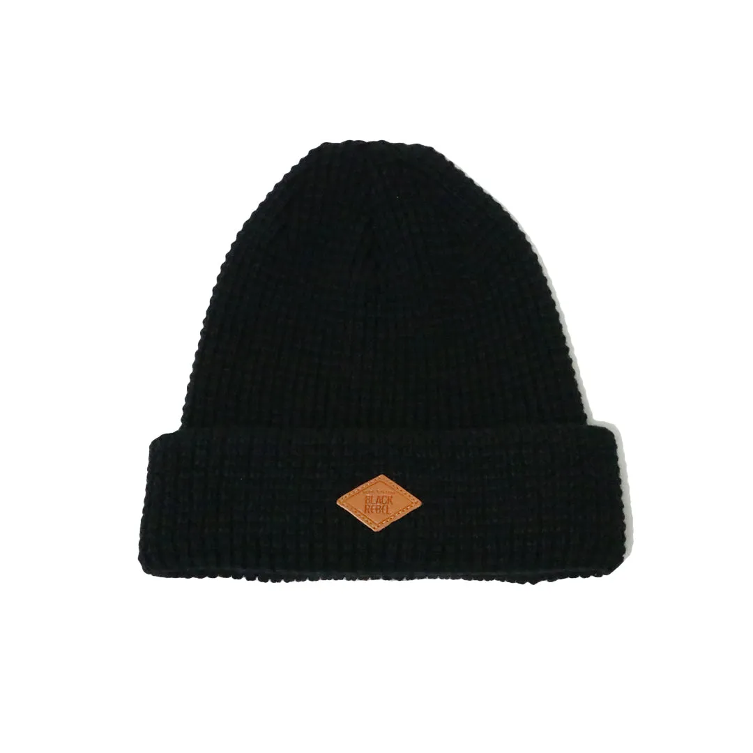 WAFFLE KNIT CAP