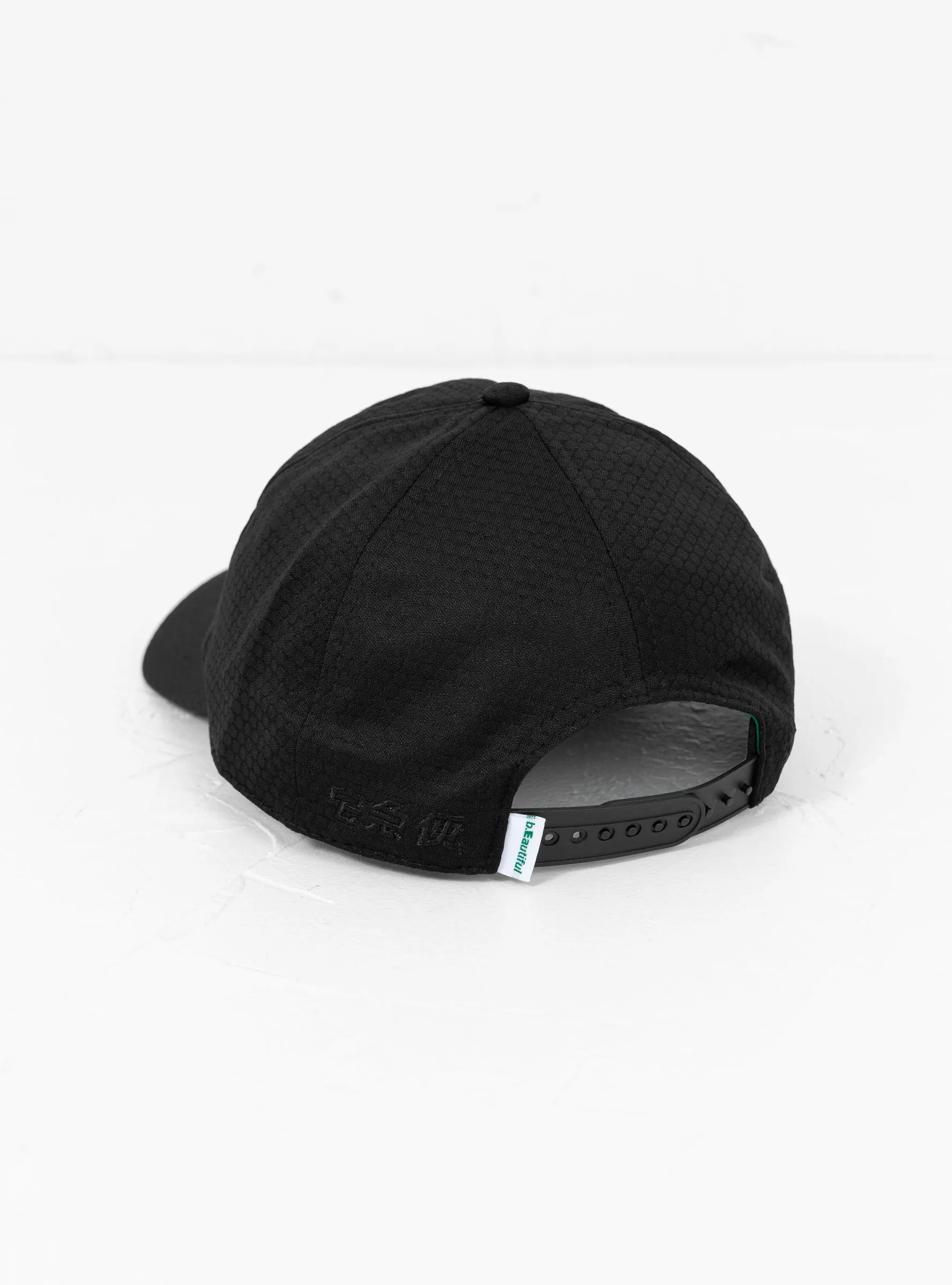 Yamato 6 Panel Cap Black